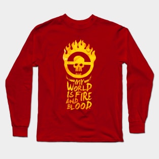 My world is fire Long Sleeve T-Shirt